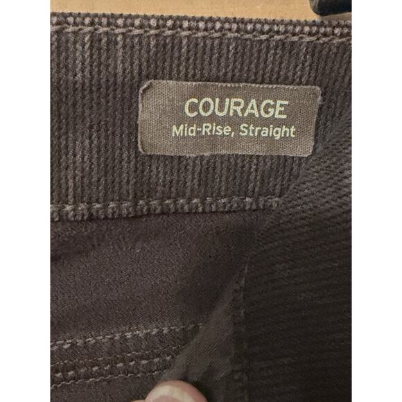 34 Heritage Pants Men Sz 36x32 Brown Courage Corduroy Mid Rise Straight Regular - Picture 7 of 15